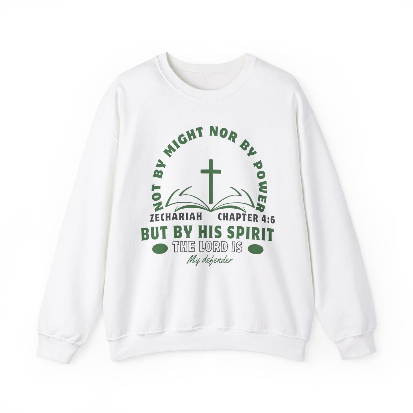 By His Spirit Crewneck Sweatshirt