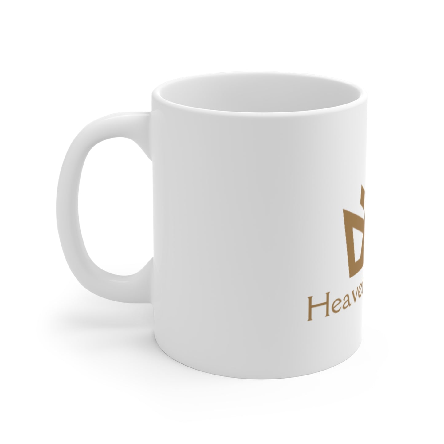 Heavenly Citizens Mug - 11oz Coffee Cup, Crown Design for Royalty Lovers, Unique Gift for Celebrations & Everyday Use