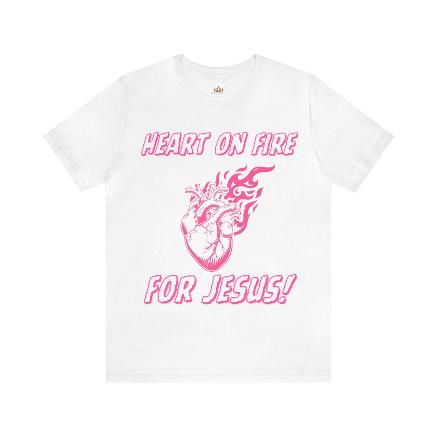 Heart on fire Short Sleeve Tee
