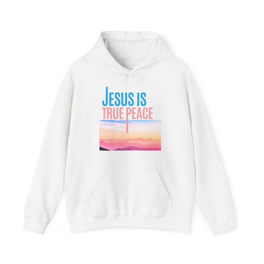 Jesus is True Peace Hooded Sweatshirt