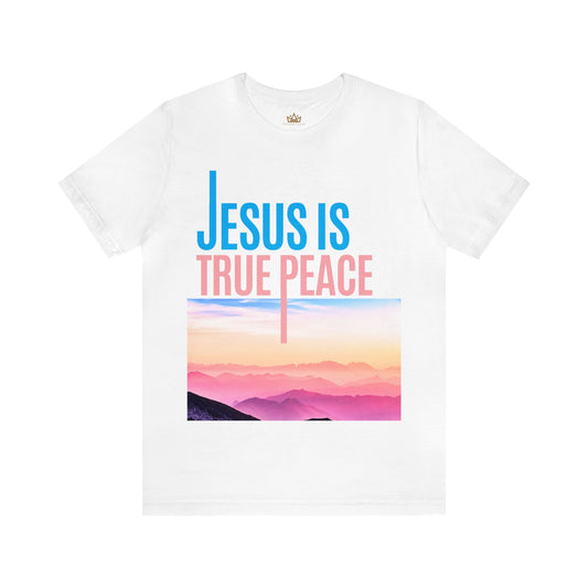 Jesus Is True Peace Short Sleeve Tee