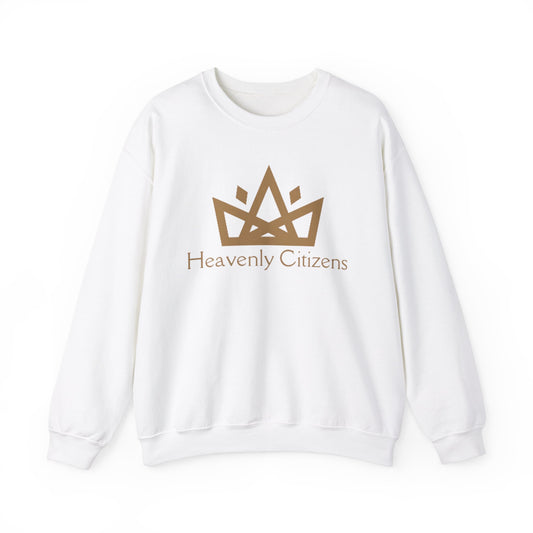 Heavenly Citizens White Crewneck Sweatshirt